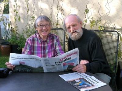 Helga Weber und Wolfgang Zucht (Foto: Ilka Anger)